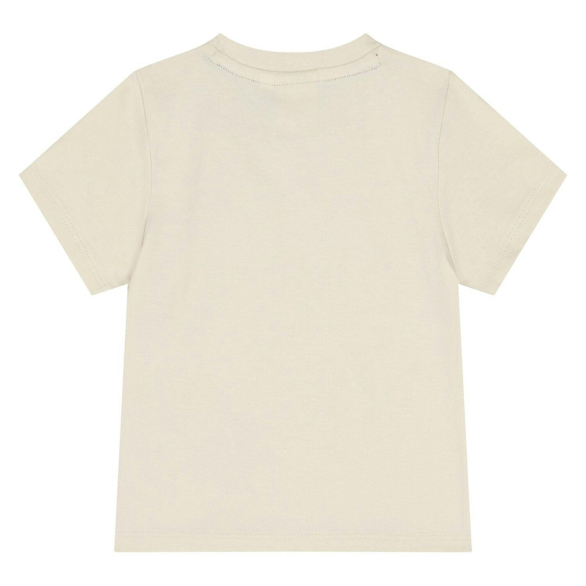 Cream Short Sleeve T-Shirt