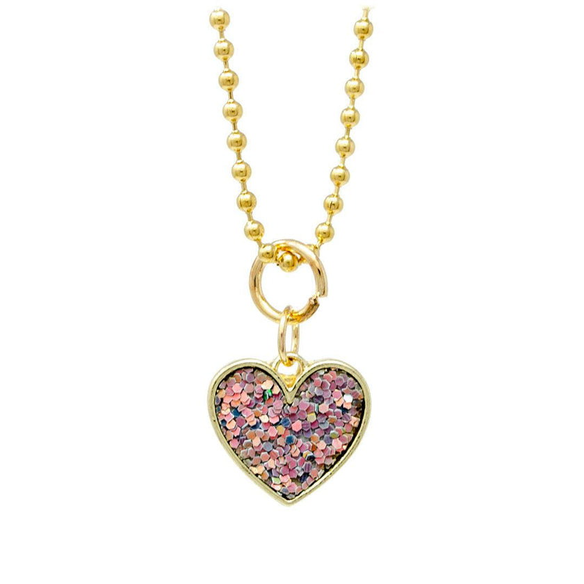 Sparkle Heart Necklace