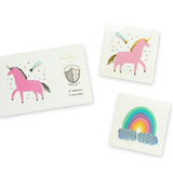 Unicorns + Rainbows Temporary Tattoos
