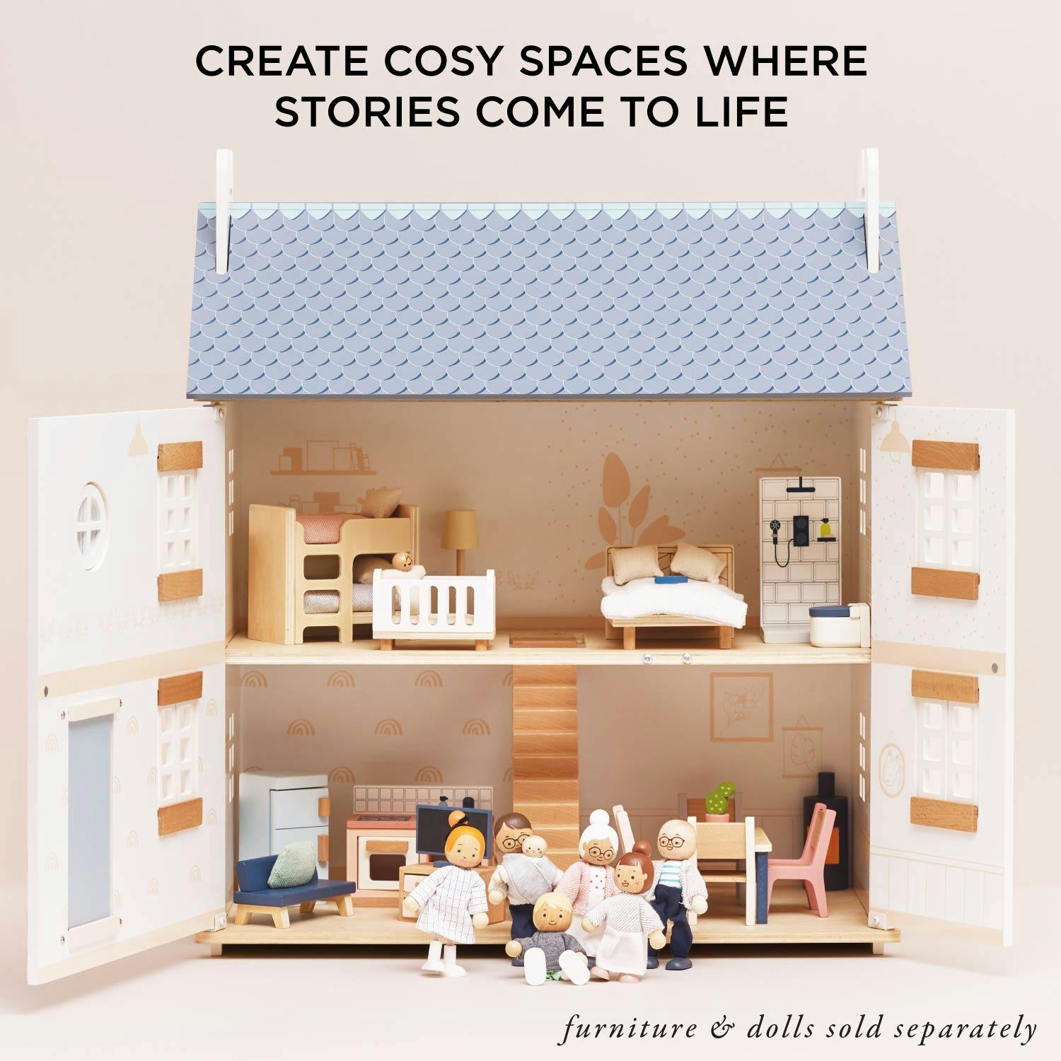 Bay Tree Wooden Dolls House