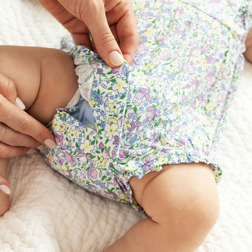 Magnetic Ruffle Bubble Romper