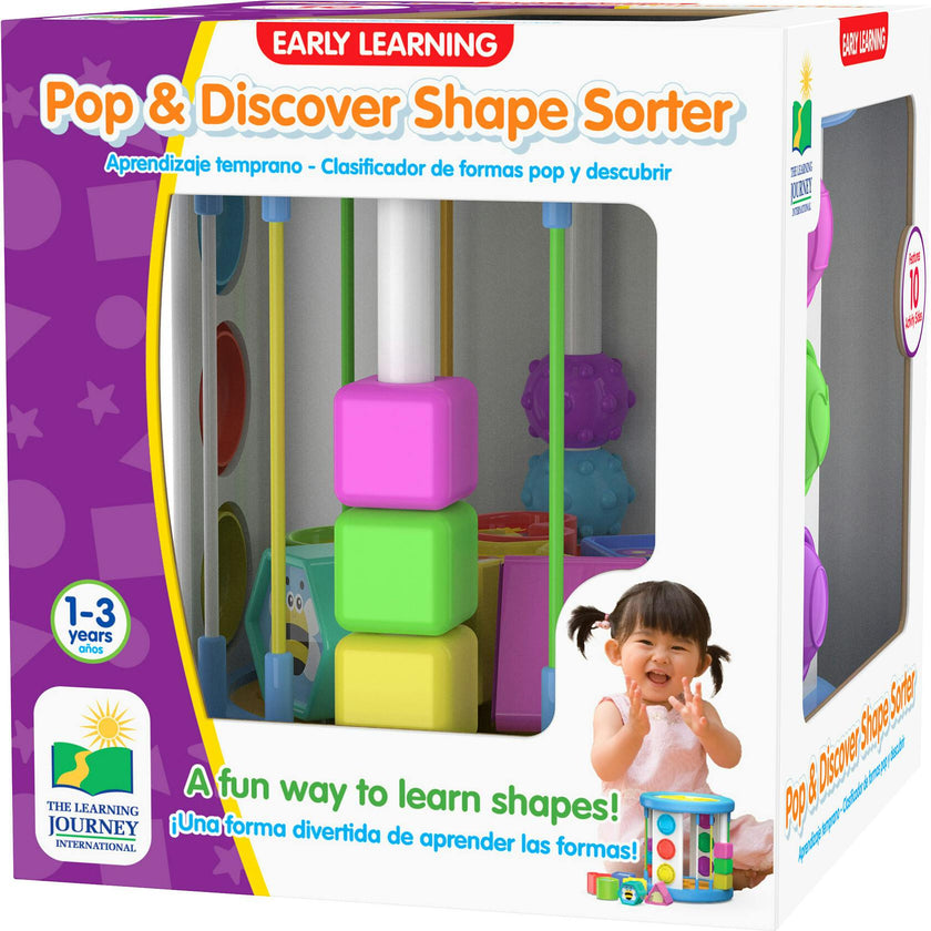 Learning Journey Pop & Discover Shape Sorter