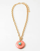 Rosè in Rome Necklace