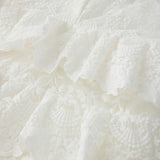 Paloma Lace Frill Maxi Dress
