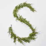 Seeding Winter Juniper Berry Greenery Classic Christmas Garland Holiday Table Runner