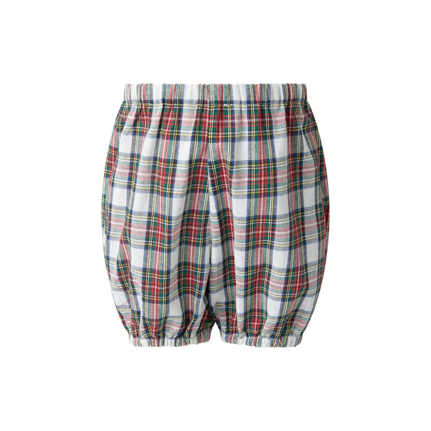 Tartan Frill Front Dress and Bloomers