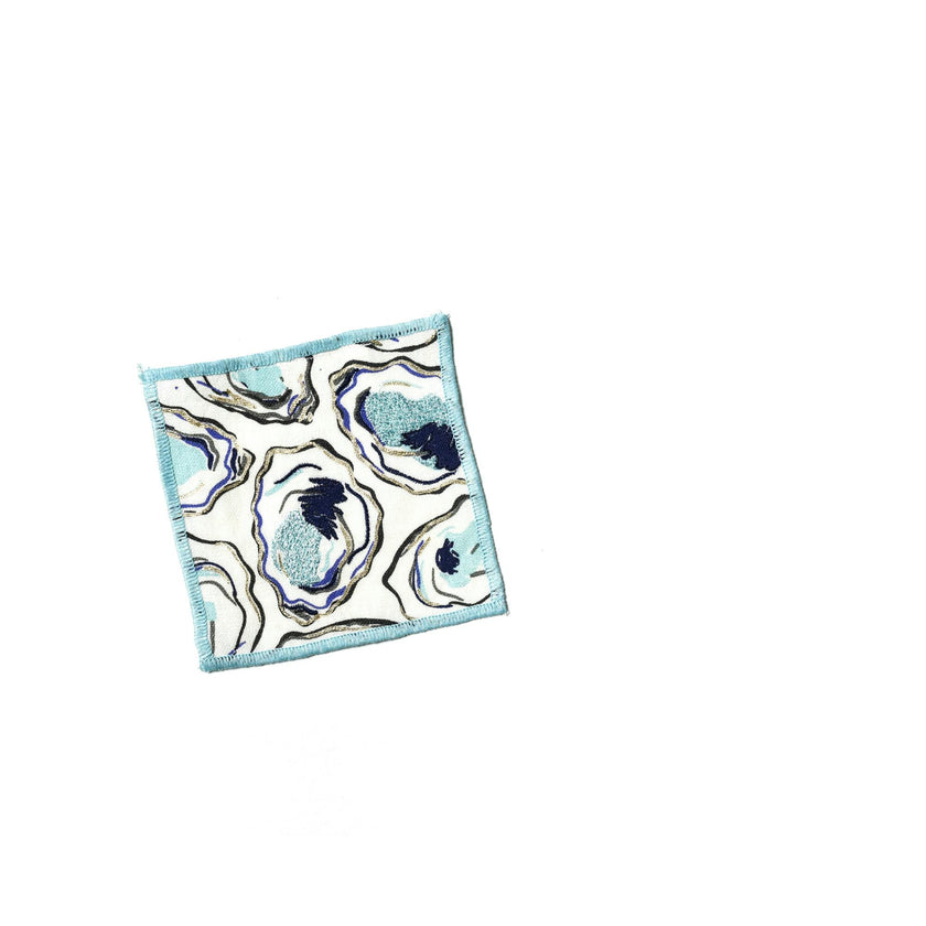 Oyster Print Cocktail Napkins
