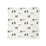 Stretch Knit Swaddle Blanket - Wild Horses