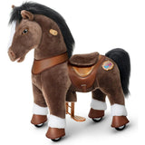Model Y® Horse Ride-On Toy Age 3–4 – Chocolate Brown