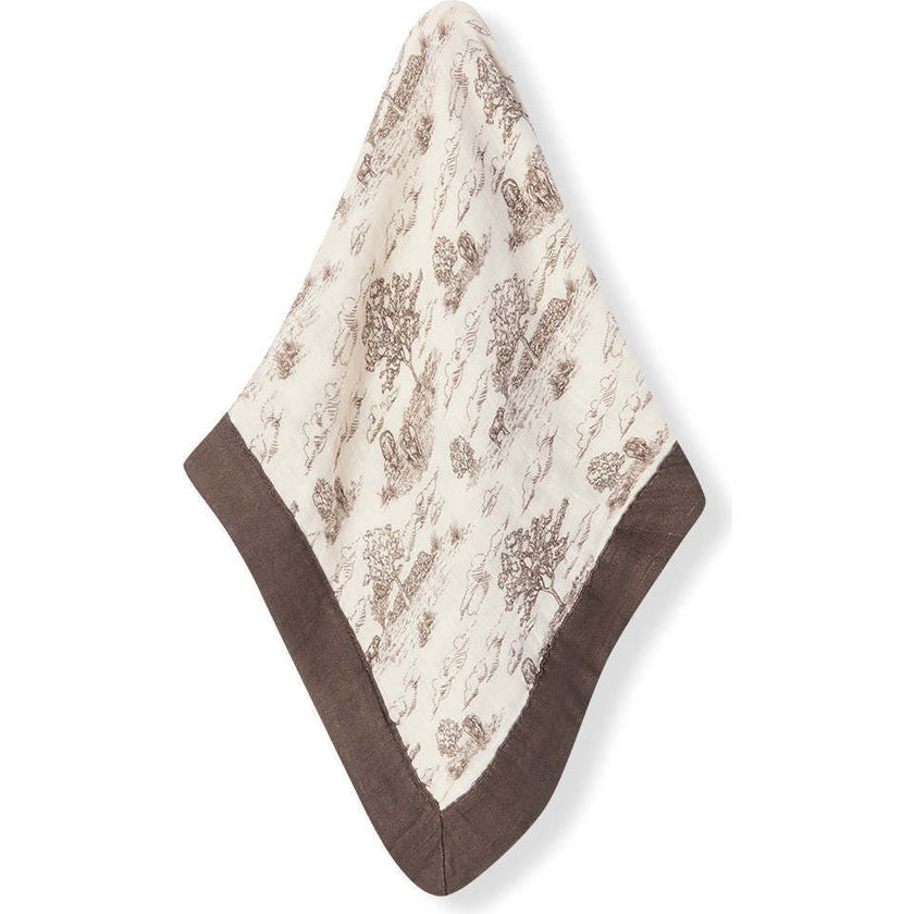 Country Toile Bamboo Mini Lovey