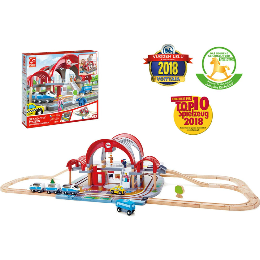 Grand City Station Light & Sound Railway Set