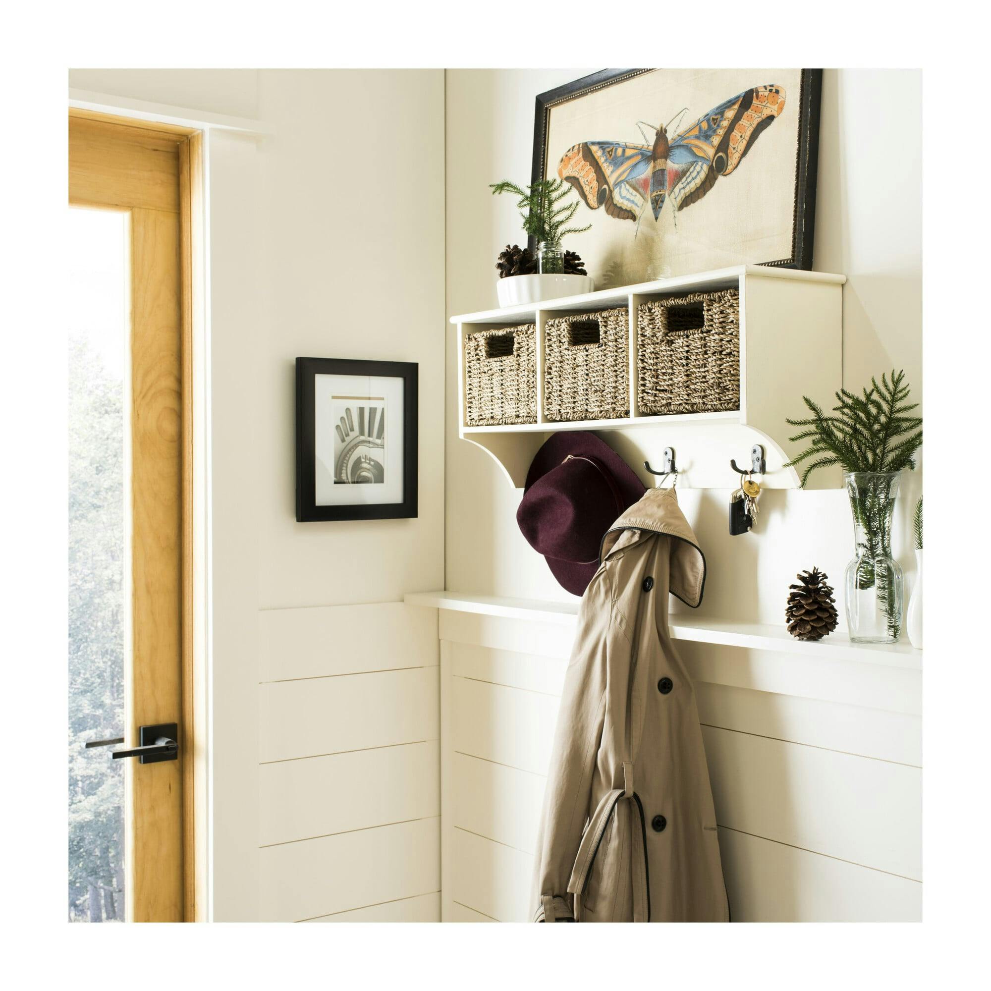Finley Hanging 3-Basket Wall Rack