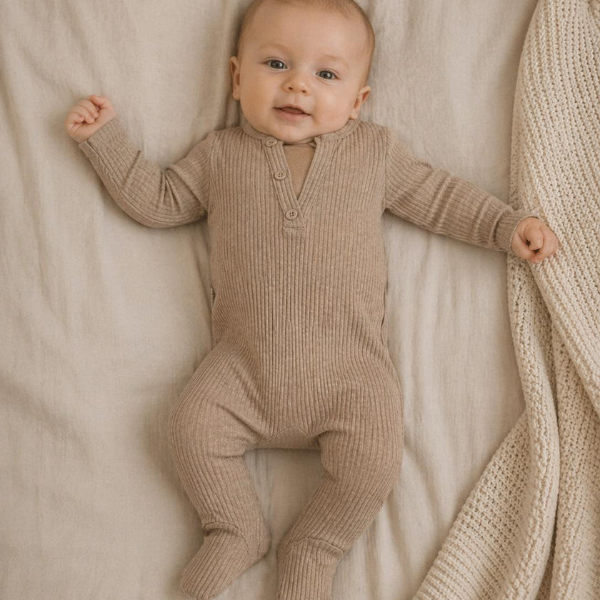 Ribbed Henley Footie