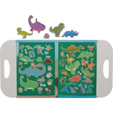 Tribe: Magna Carry - Dino World - Fold Out Magnetic Play Scene