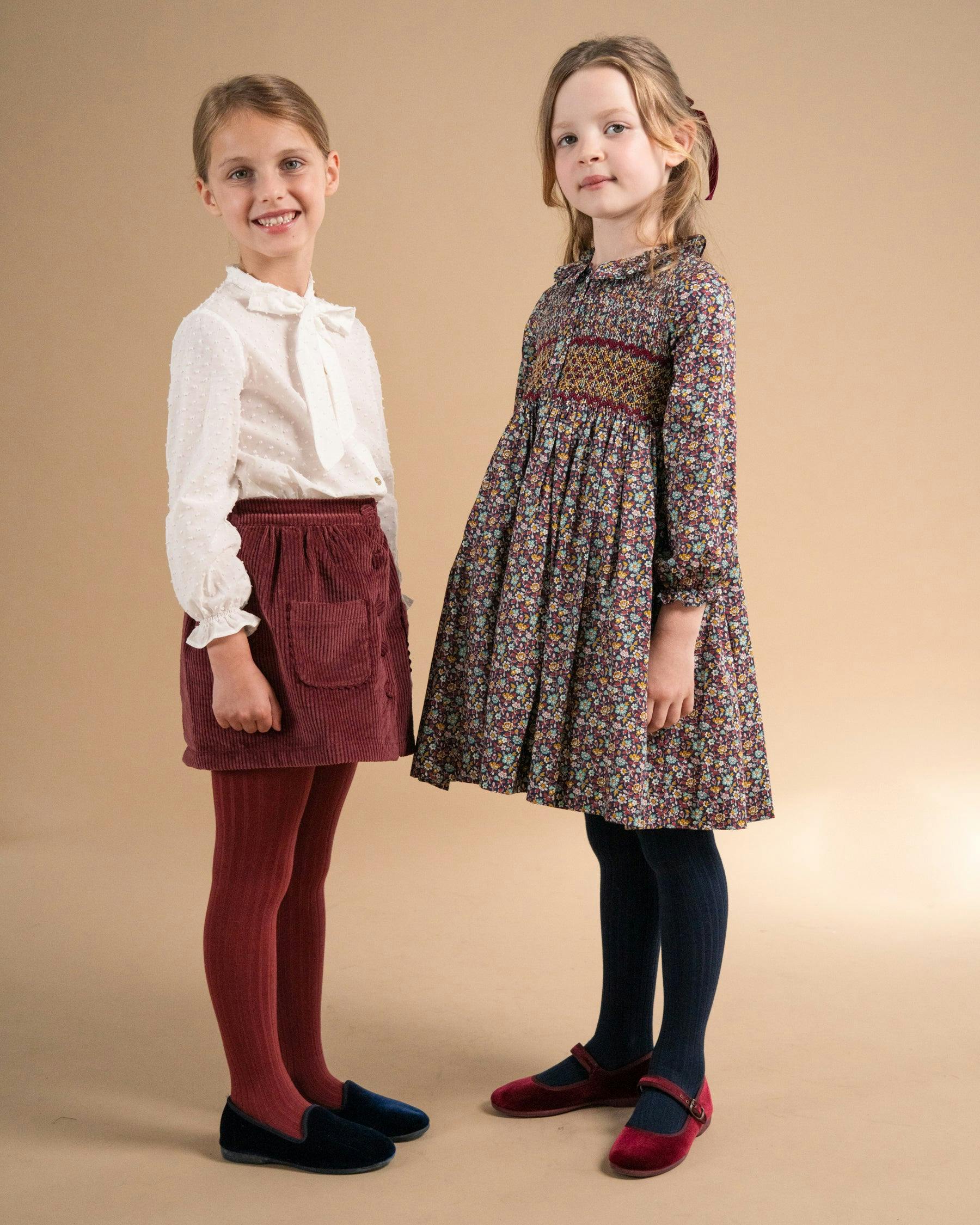 Smala Skirt Garnet Corduroy