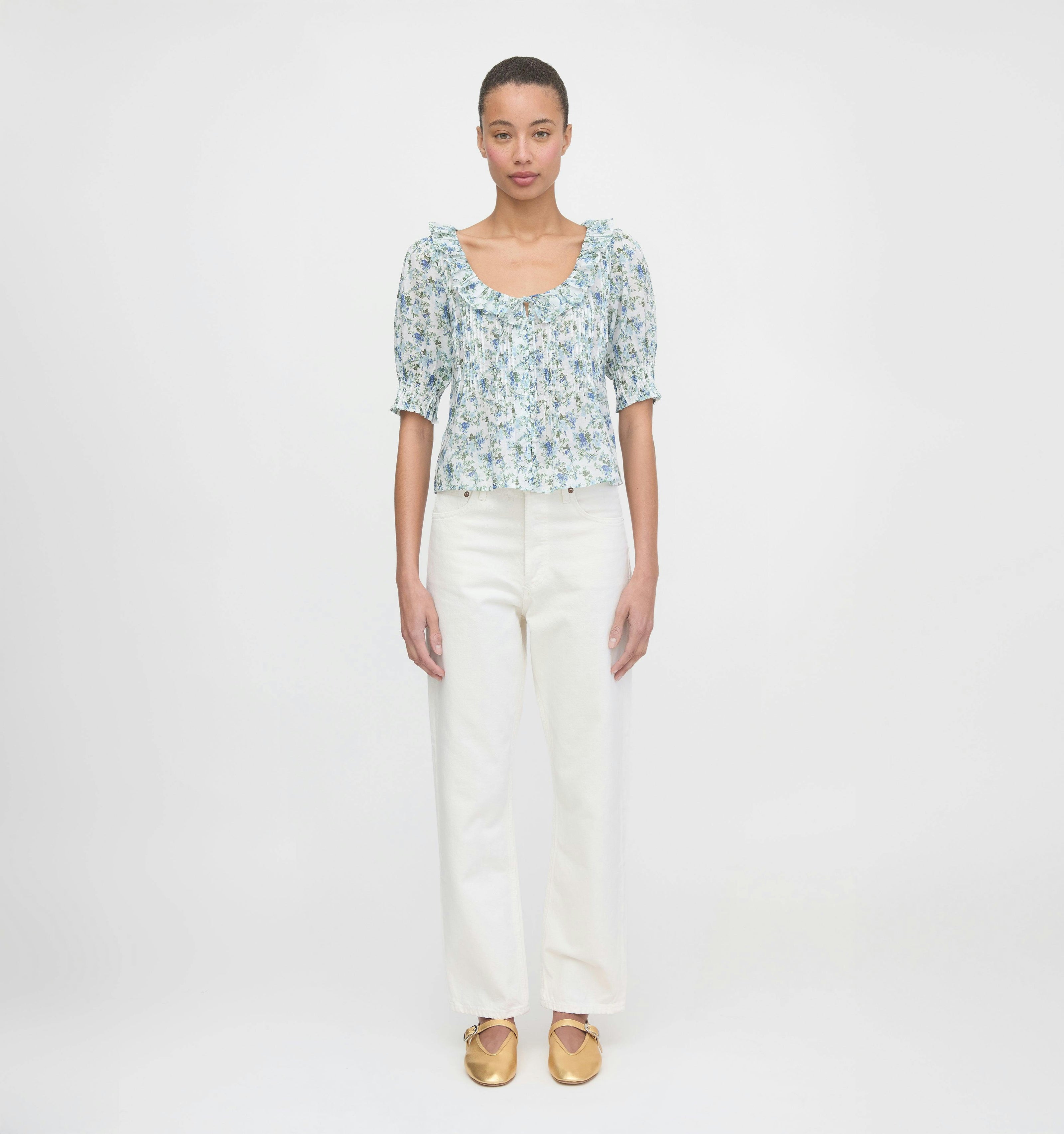 The Camri Top - English Daisy