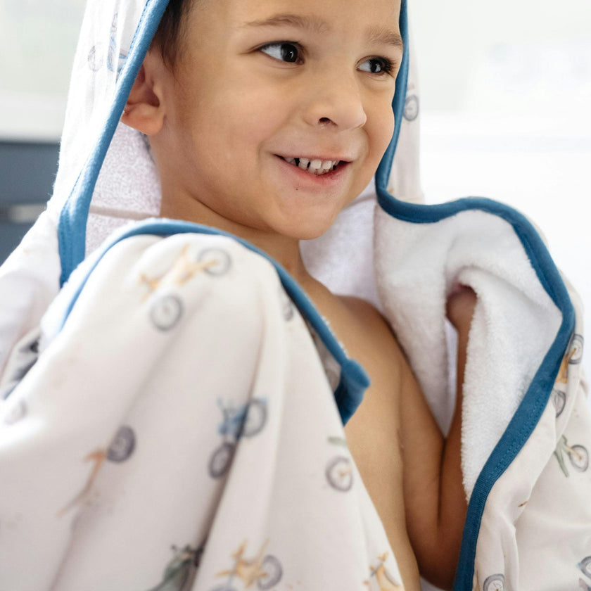 Premium Big Kid Hooded Towel - Ryder