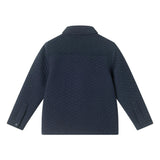 Quilted Shacket | Navy