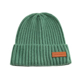 Knit Beanie Wide Rib | Fern