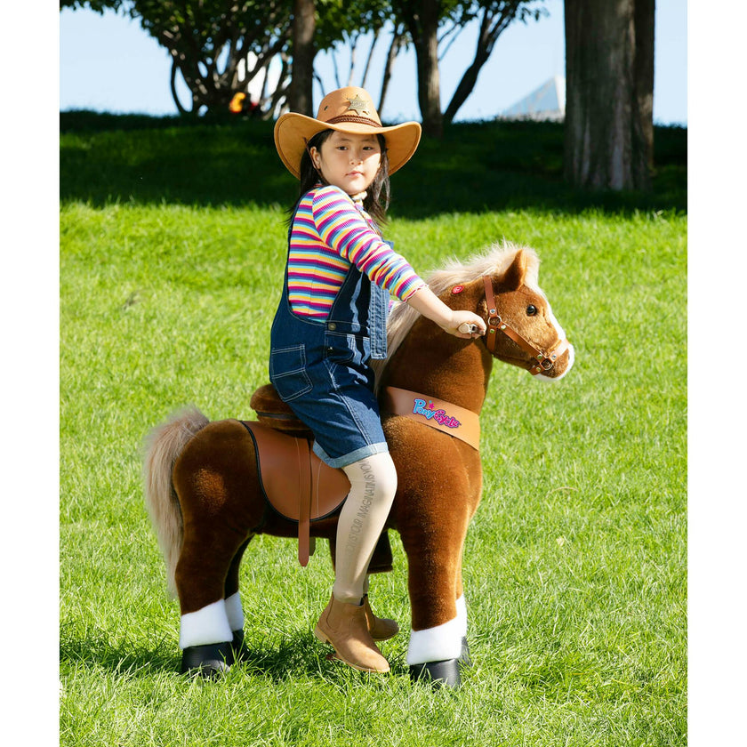 Model U® Horse Ride-On Toy Age 7+ – Brown