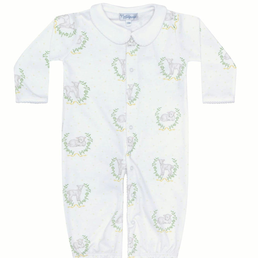 Yellow Print Converter Gown