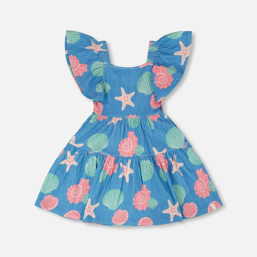 Crinkle Jersey Dress