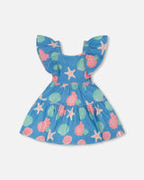 Crinkle Jersey Dress