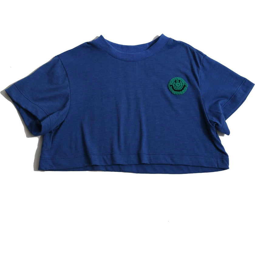CLASSIC SMILEY CROPPED TEE