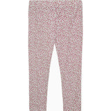 Leggings in Red Cherry Floral