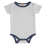 Navy Striped Modal Bodysuit