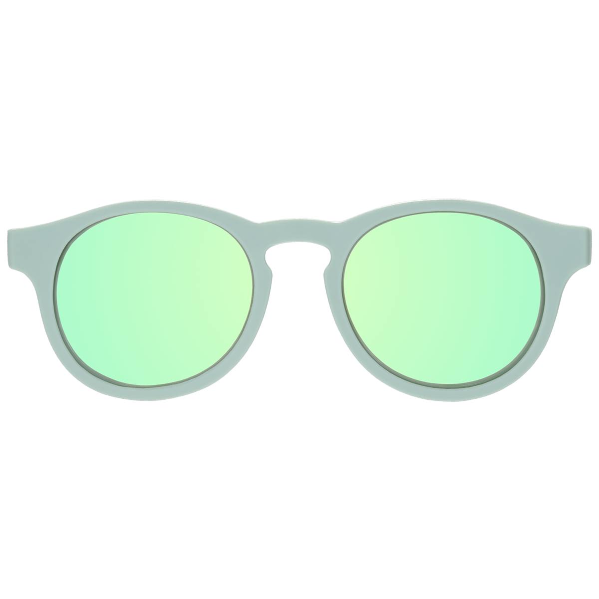Polarized Keyhole: Seafoam Mirrored Lens