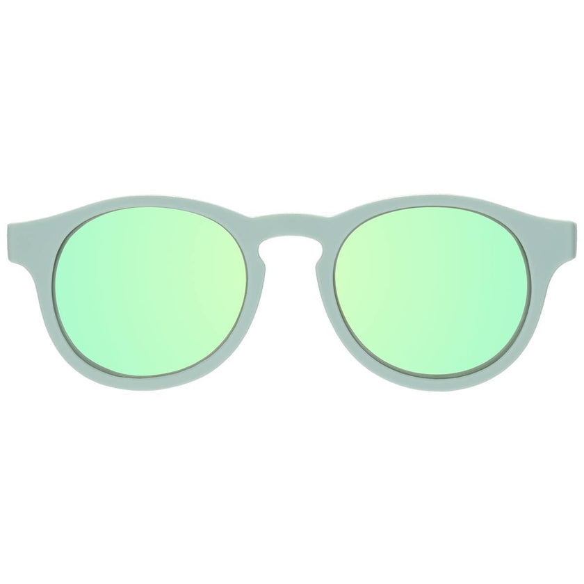 Polarized Keyhole: Seafoam Mirrored Lens