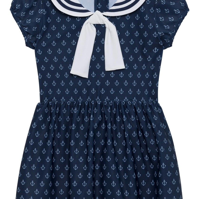 Girls Sailor Tennis Skort Dress