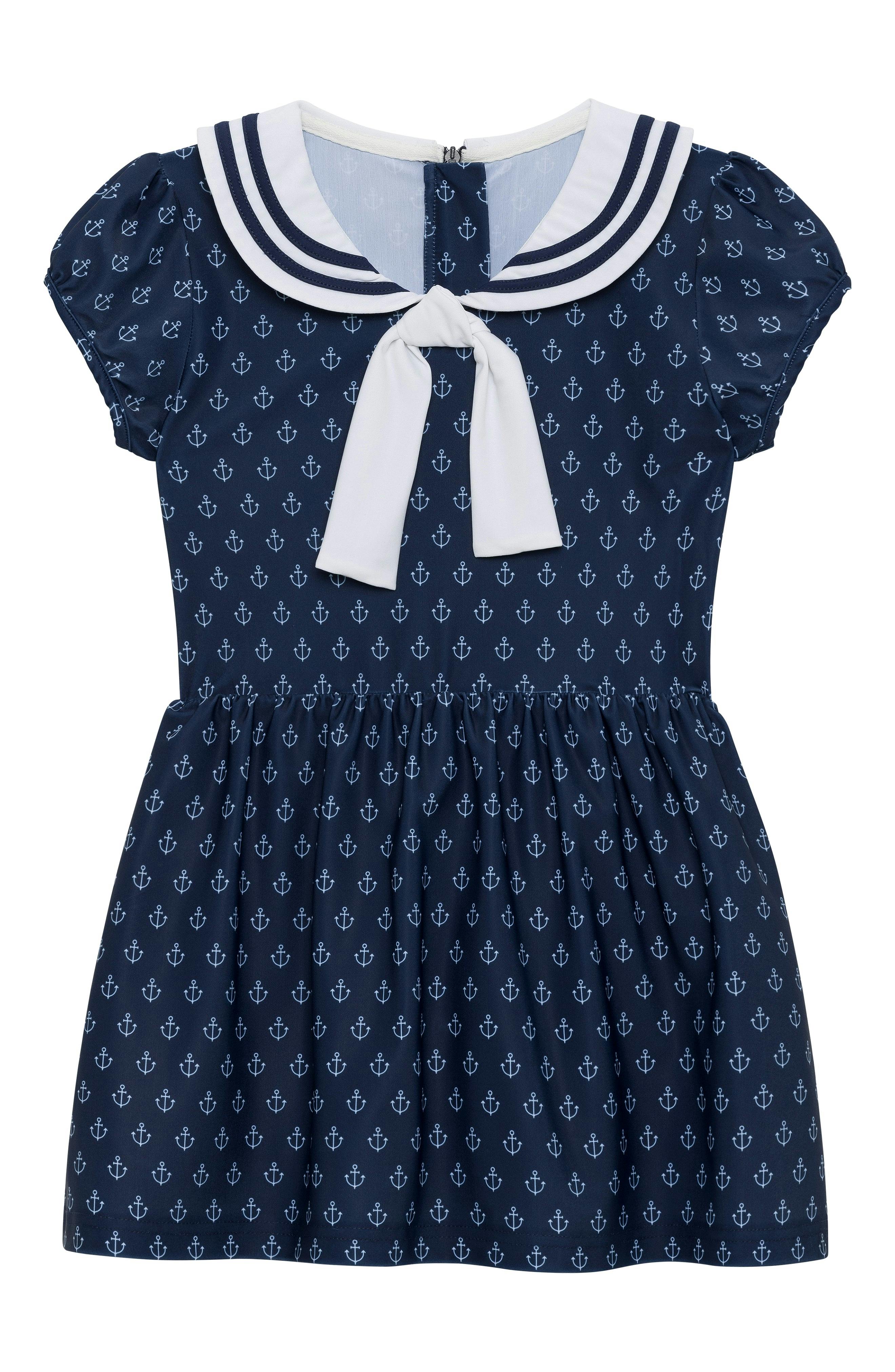 Girls Sailor Tennis Skort Dress