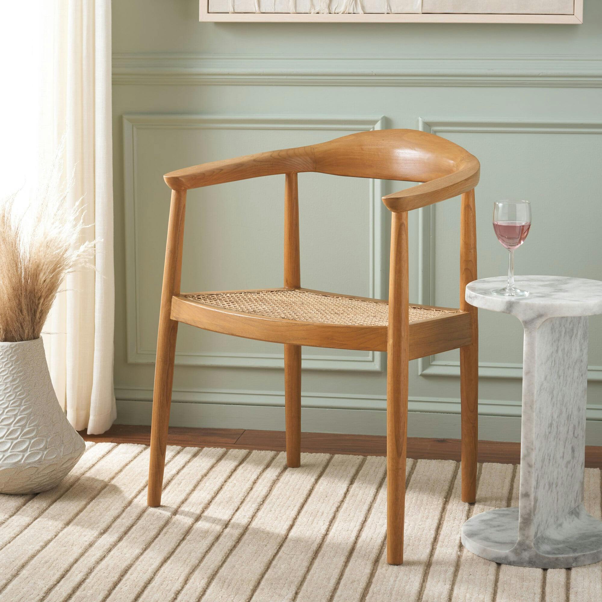 Savina Open Webbing Accent Chair