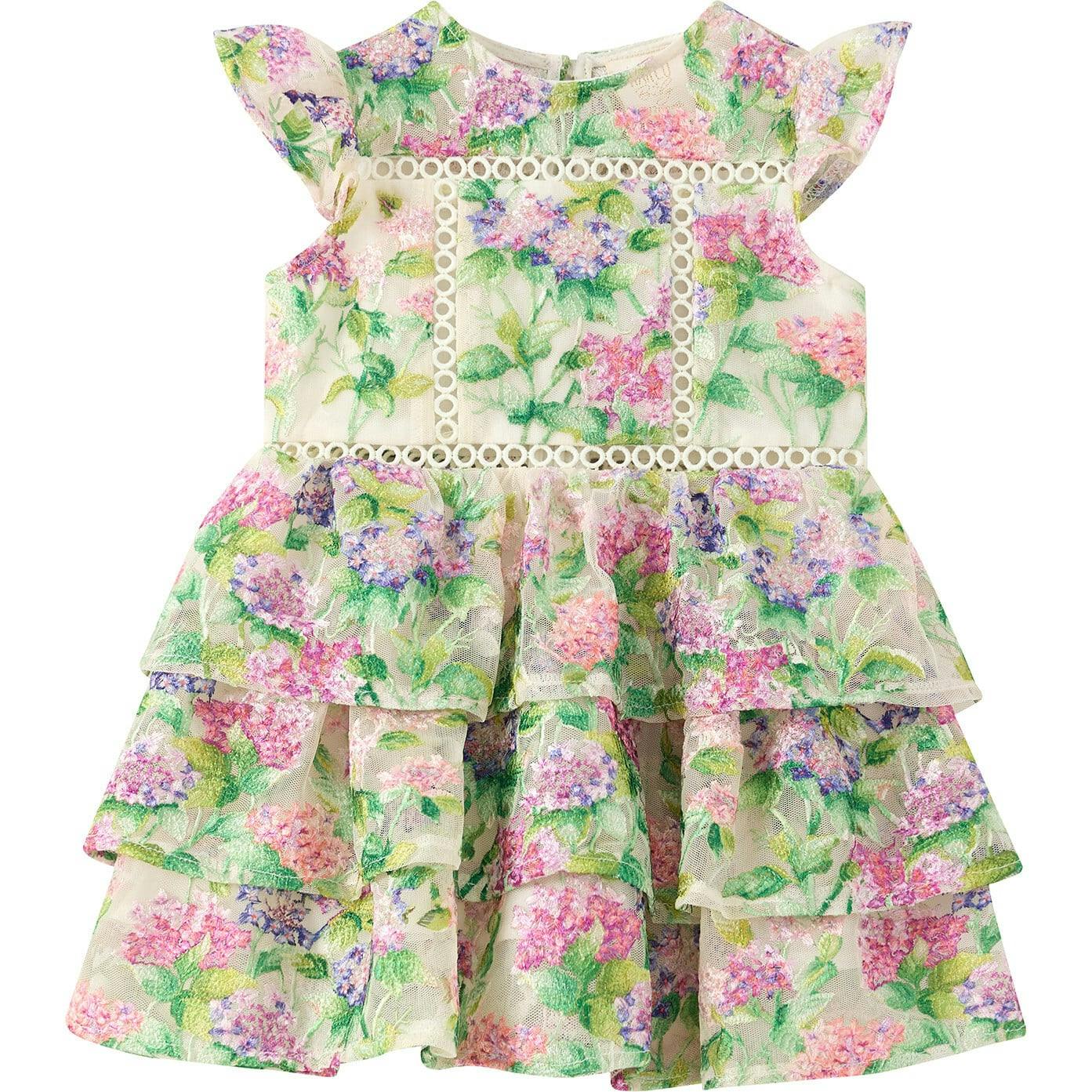 Clementine Embroidered Mini Dress (Baby)