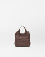 Brown Crochet Mini Crochet Georgica Tote
