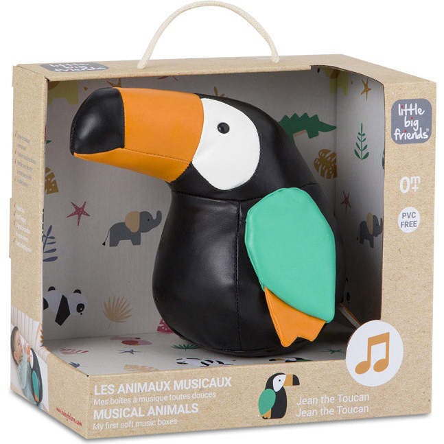 Jean the Toucan - Musical Friends Sensory Plush Toy