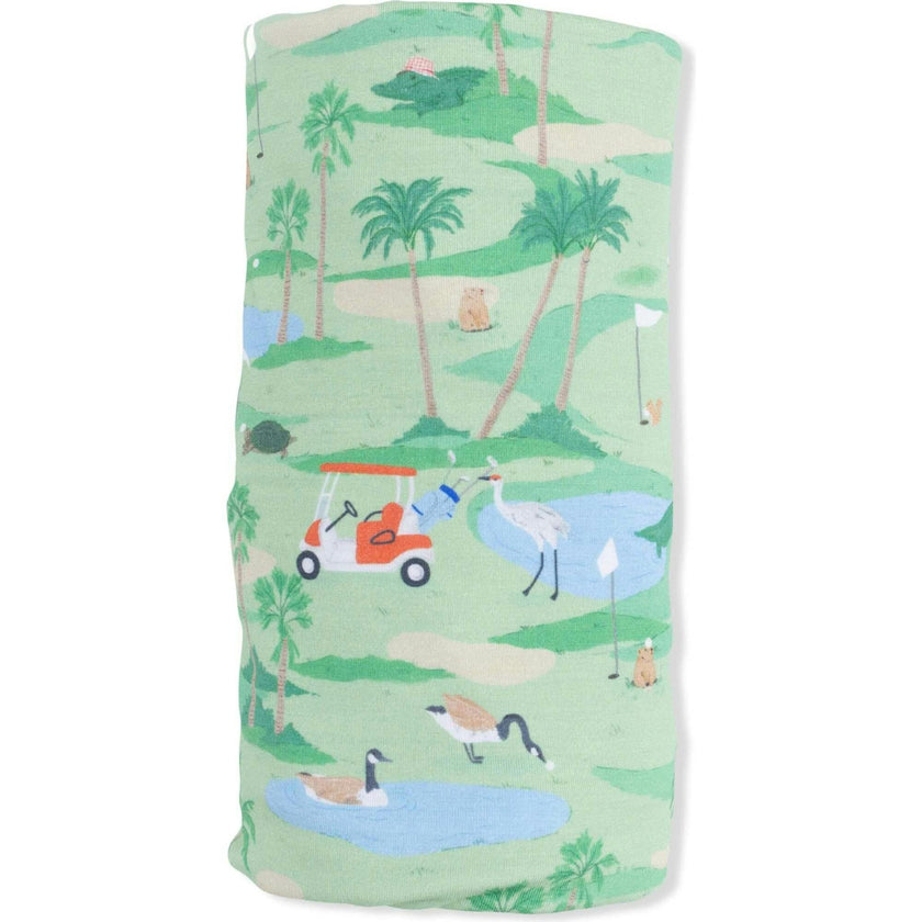 Golf Oasis Animals - Swaddle Blanket