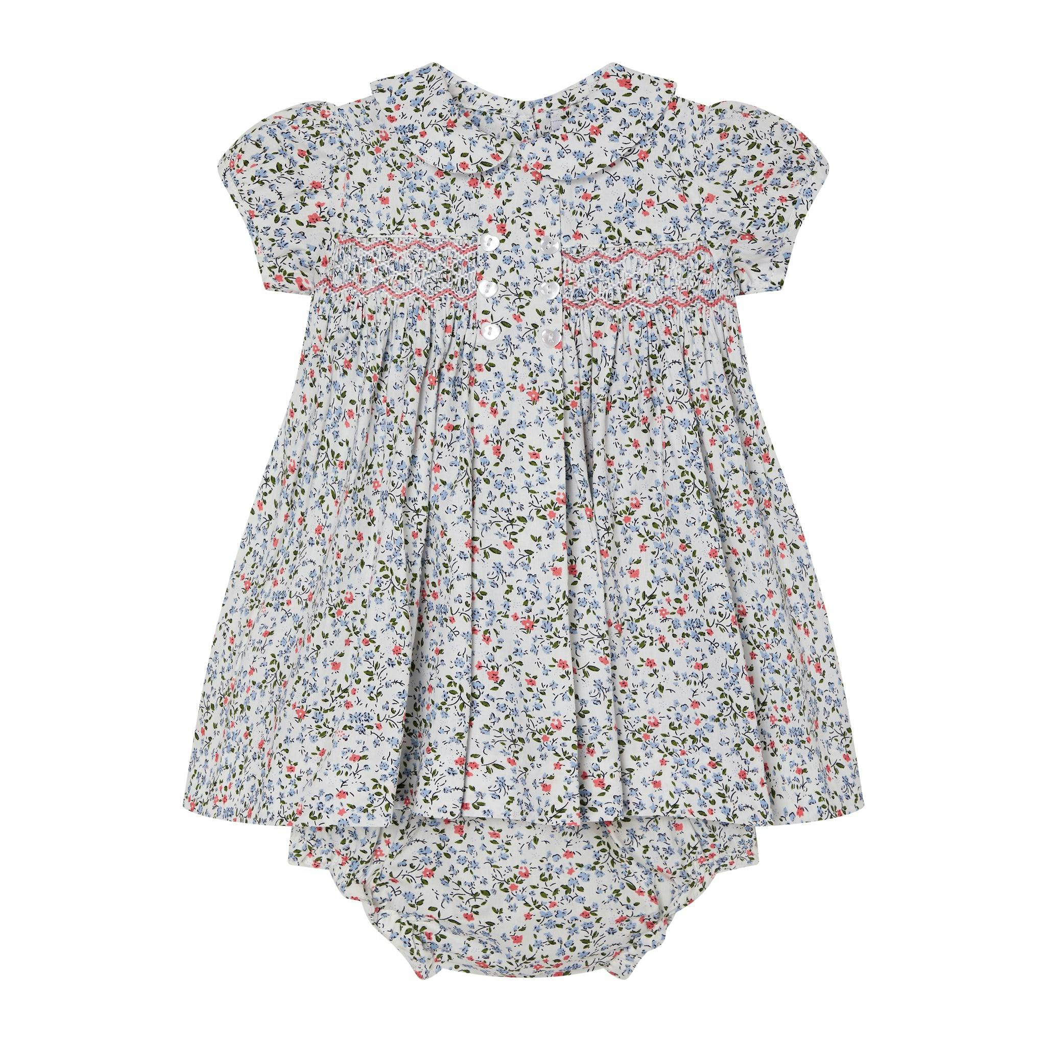 Hand-Smocked Baby Dress Susie