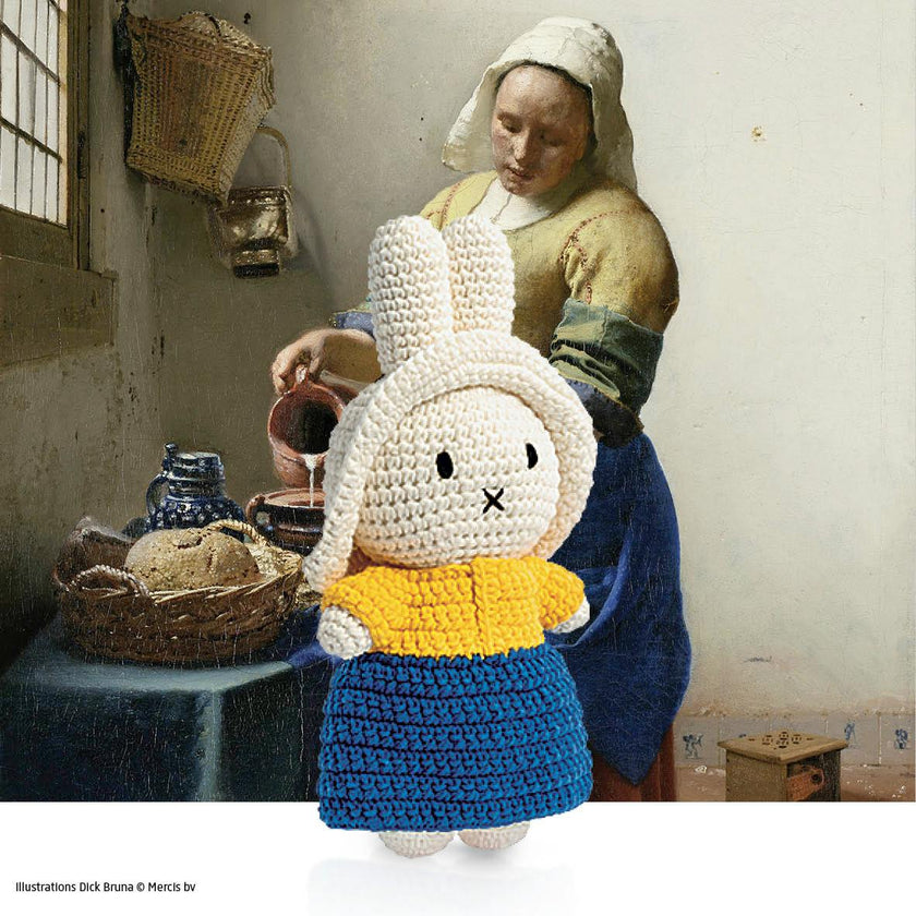 Miffy Vermeer Milkmaid Inspired Doll