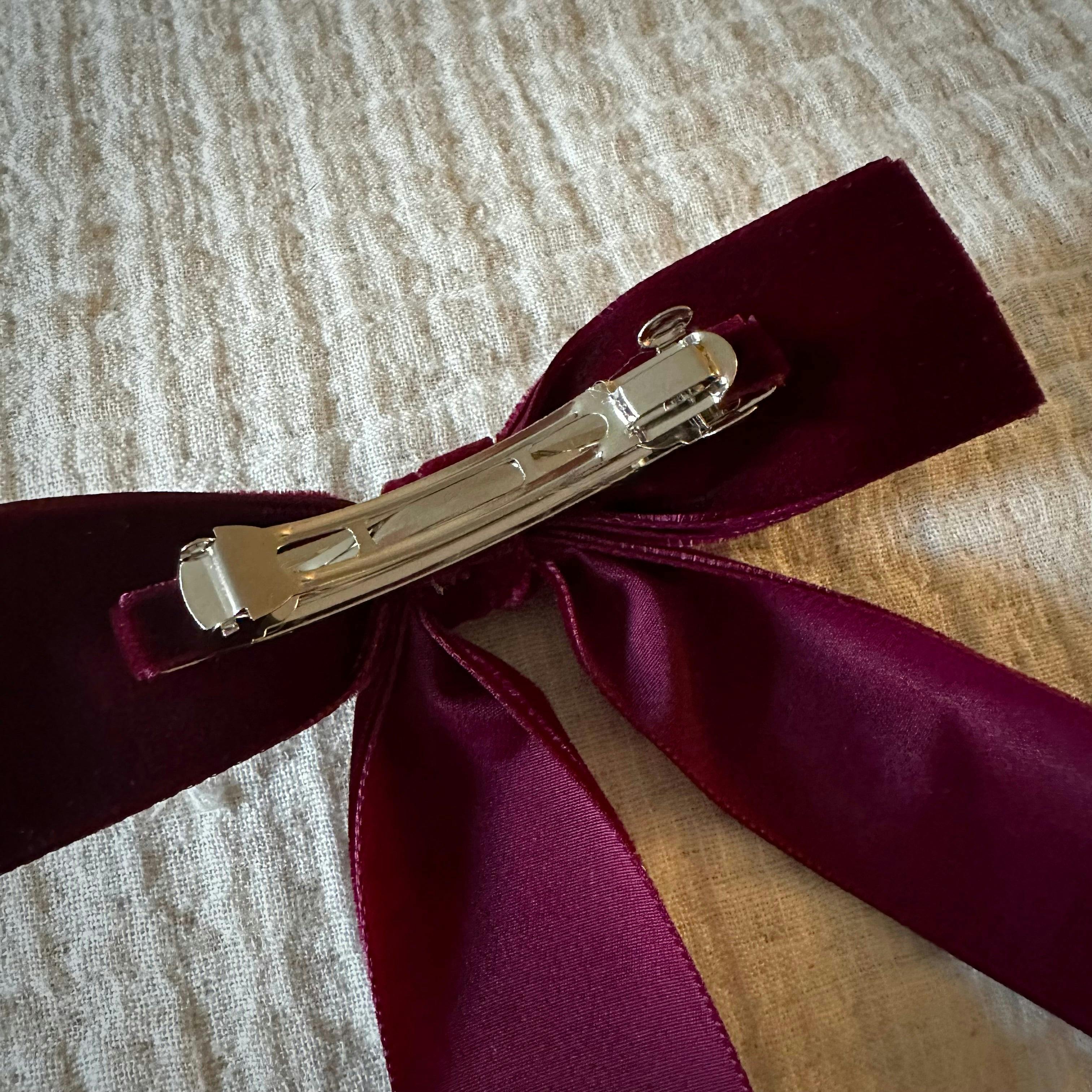 Mademoiselle Velvet Bow