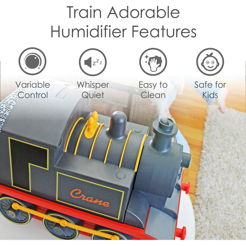 Ultrasonic Cool Mist Train Humidifier