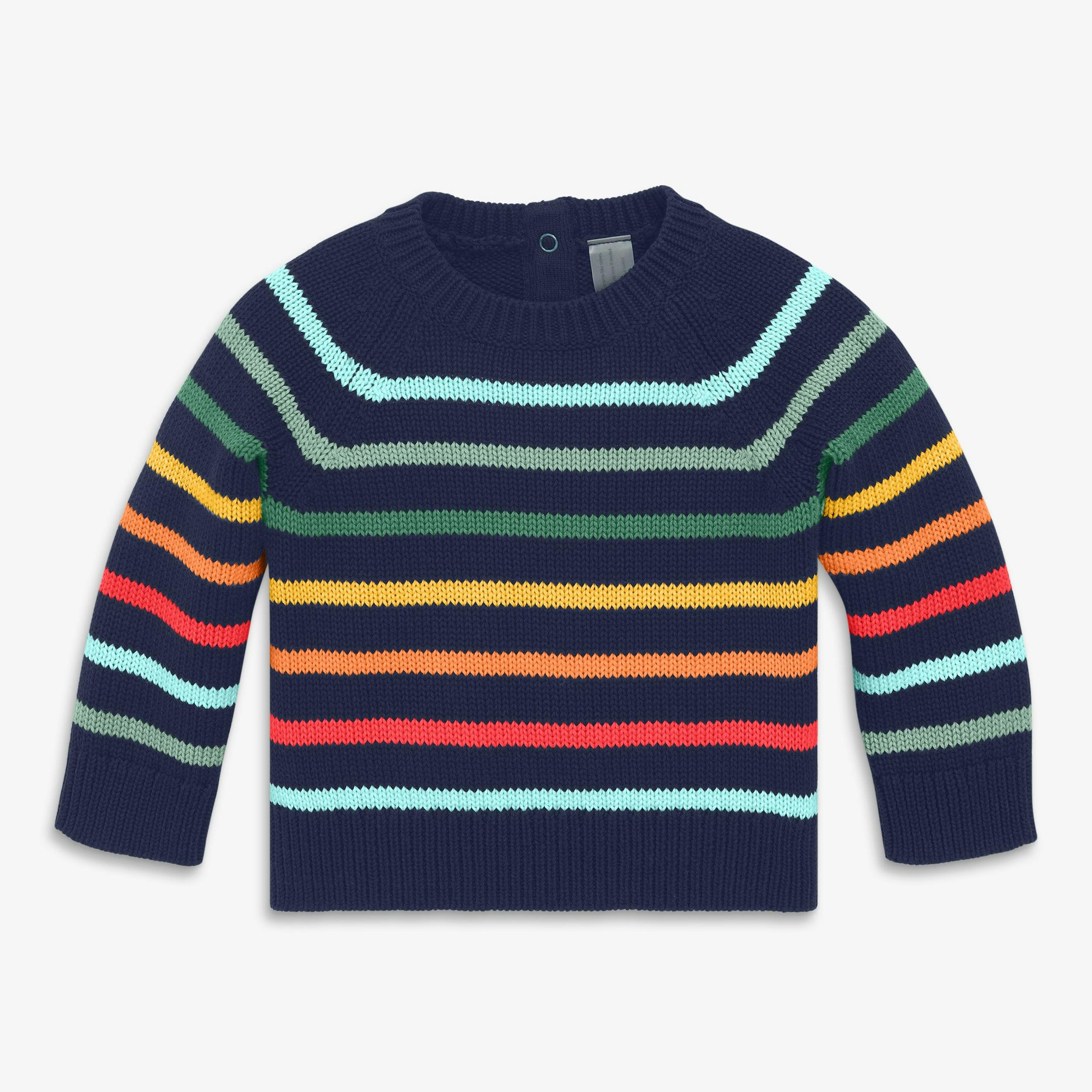 Baby rainbow stripe sweater