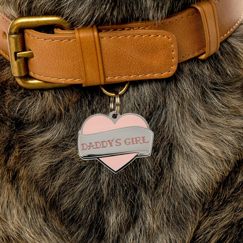 Daddy's Girl Pet ID Tag