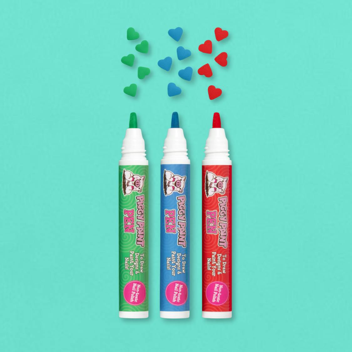 Bright Bunch Bundle 3-Pack Pens - Kids Non-toxic Nail Polish