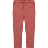 Alex Boys Houndstooth Check Flat Front Pants, Stripes