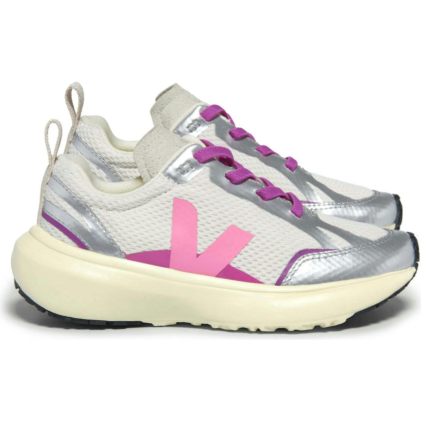 VEJA Canary Alveomesh Laces Sneakers - Malibu Silver