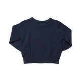 Baby Boys Oliver Sweater - Navy Santa