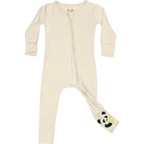 Oat Bamboo Convertible Footie